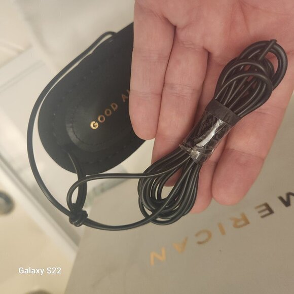 Good American Cage Slanted Neoprene Slanted Sandals/Lace Up. NIB. Size Various - Picture 4 of 10